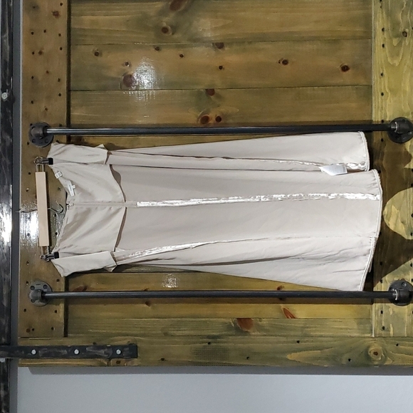 VINCE VELVET PURL-EDGED PANELED MAXI COLUMN SKIRT SIZE 16 PLUS SIZE - Picture 9 of 13